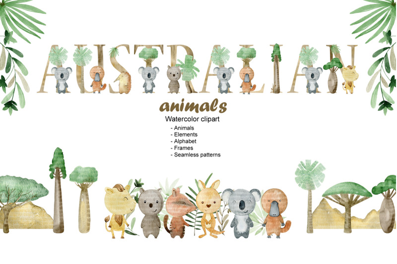 watercolor-australian-animals-clipart