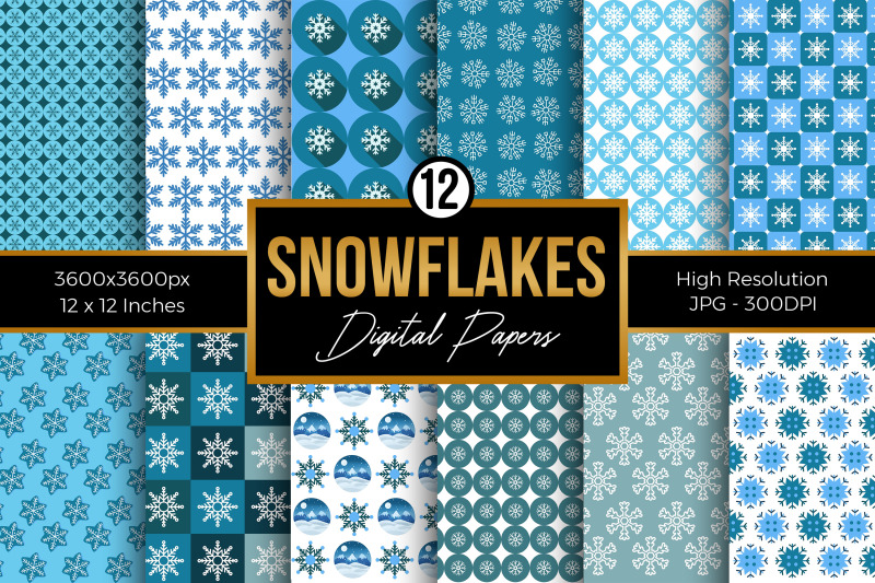 winter-snowflakes-pattern-digital-papers