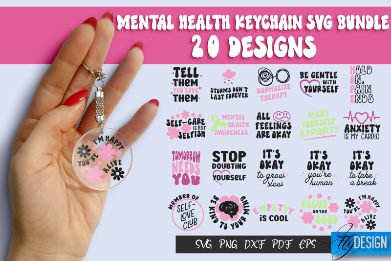 mental-health-svg-keychain-bundle-mental-health-awareness-quotes-svg