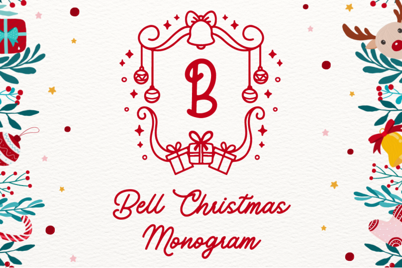 bell-christmas-monogram