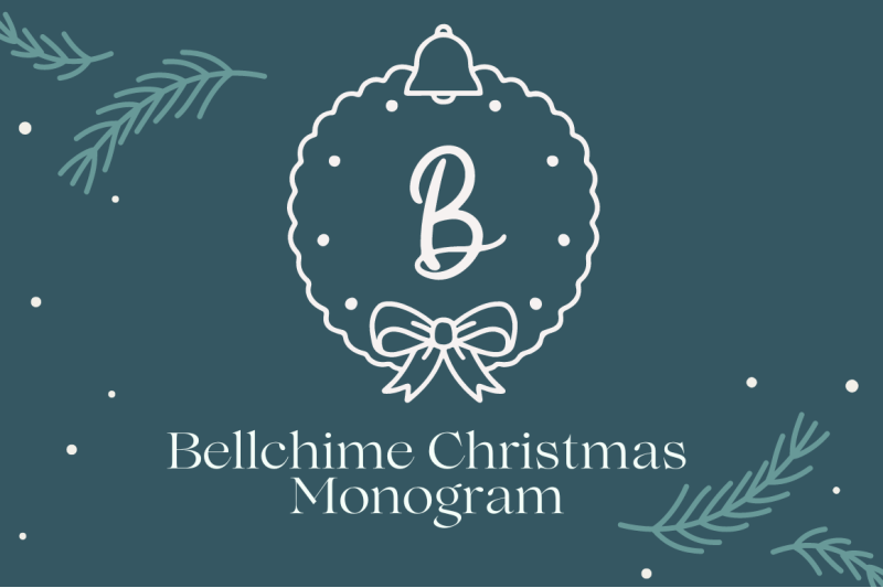 bellchime-christmas-monogram