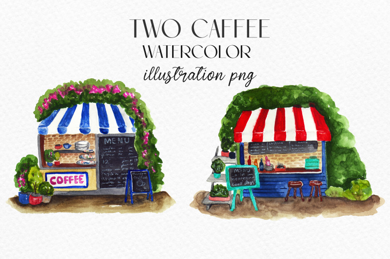 watercolor-cafe-shop
