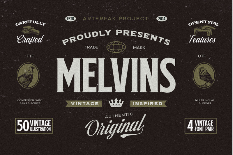 melvins-font-set