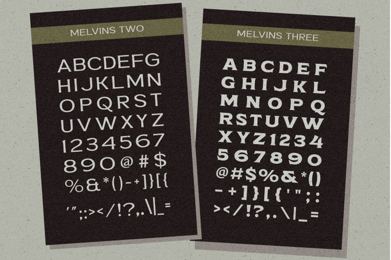 melvins-font-set