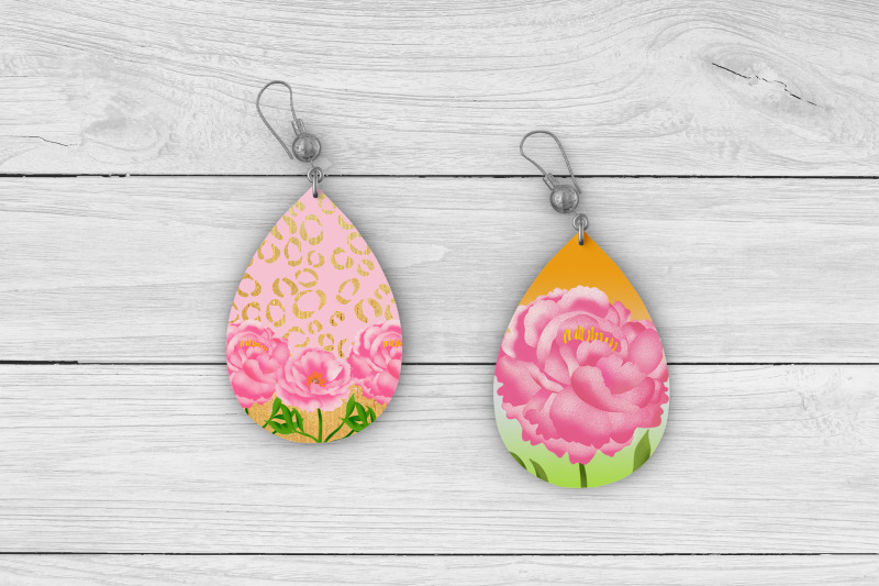 teardrop-earring-sublimation-flower-earring-sublimation