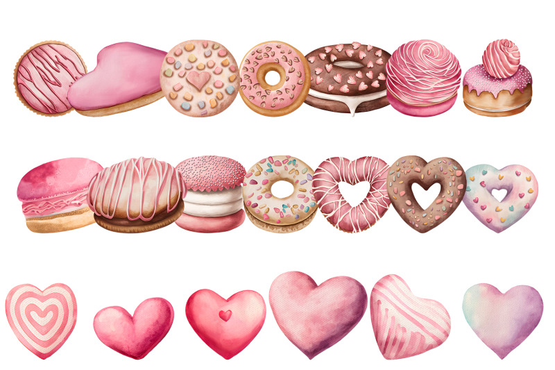 birthday-dessert-clipart-cupcakes-and-donuts-png