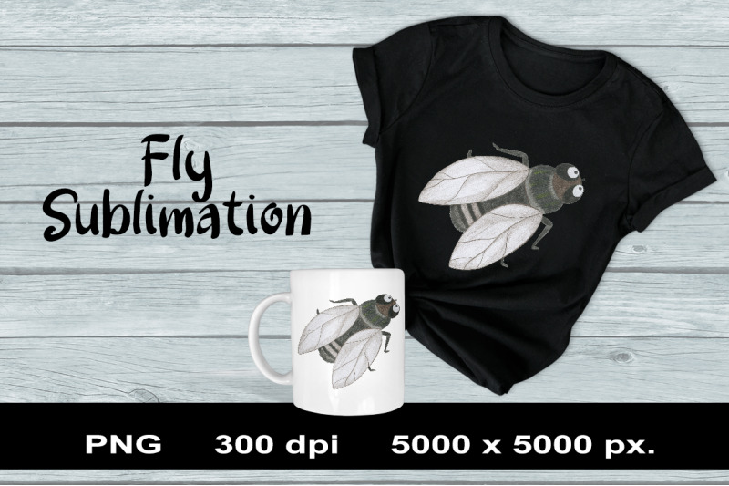 fly-sublimation-png-design