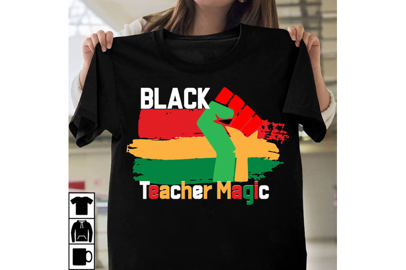black-teacher-magic-svg-cut-file