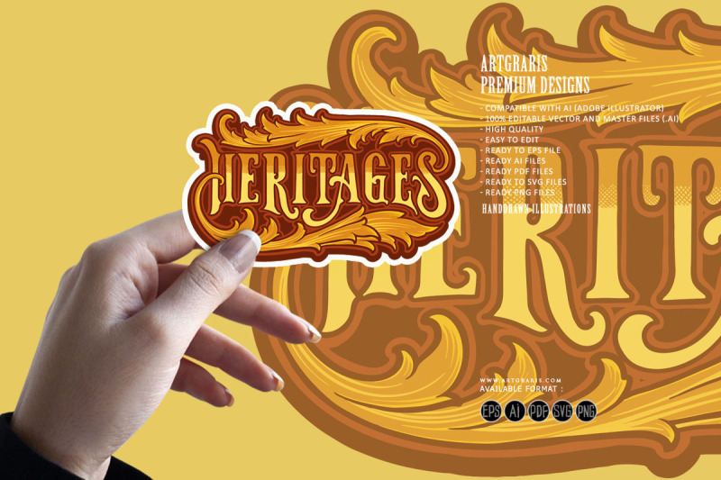 vintage-elegant-swirl-heritage-hand-lettering-illustrations