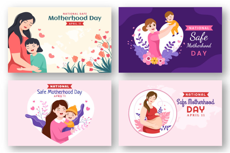 12-national-safe-motherhood-day-illustration