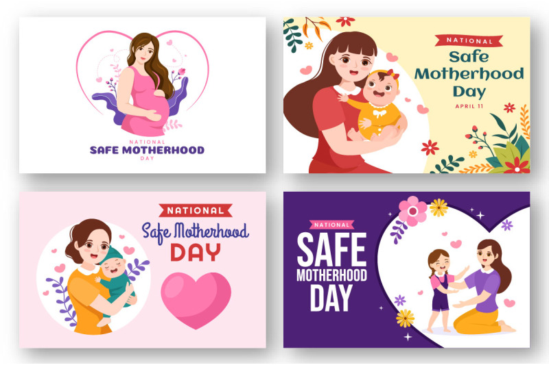 12-national-safe-motherhood-day-illustration