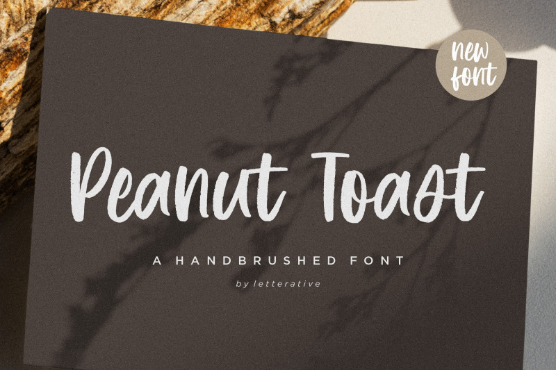 peanut-toast-handbrushed-font