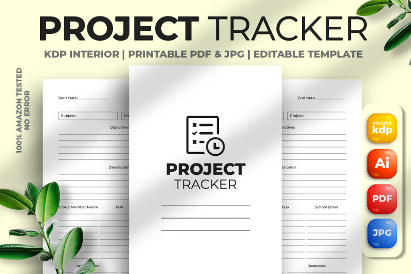 project-tracker-kdp-interior