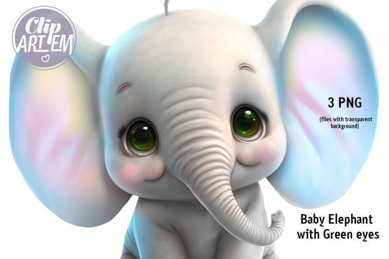 gender-neutral-baby-elephant-3-pngs-pink-blue-unisex-images