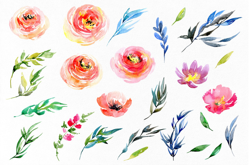 watercolor-bright-colorful-flowers-png