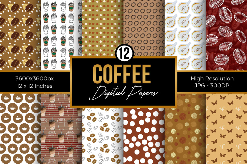 coffee-seamless-pattern-digital-papers