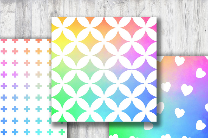 rainbow-digital-paper-watercolor-rainbow-pattern