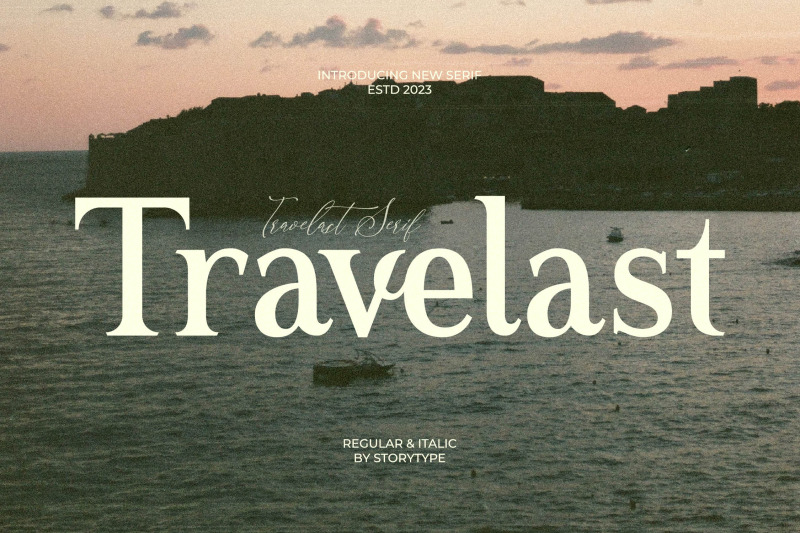 travelast-typeface