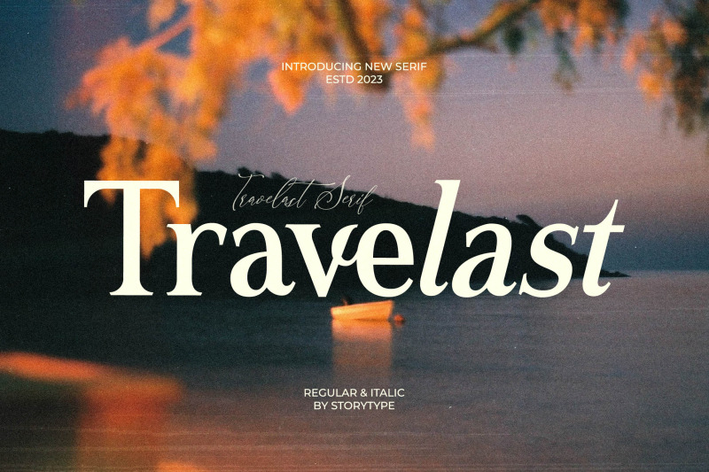 travelast-typeface