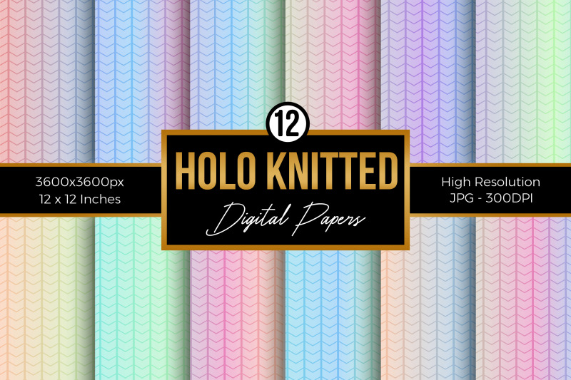 holographic-knitted-pattern-digital-papers