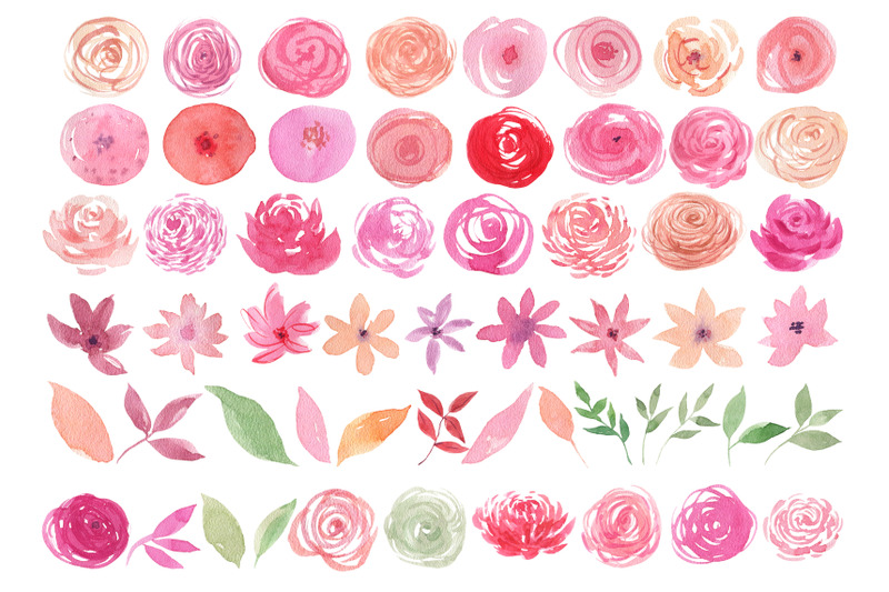 pretty-roses-watercolor-set