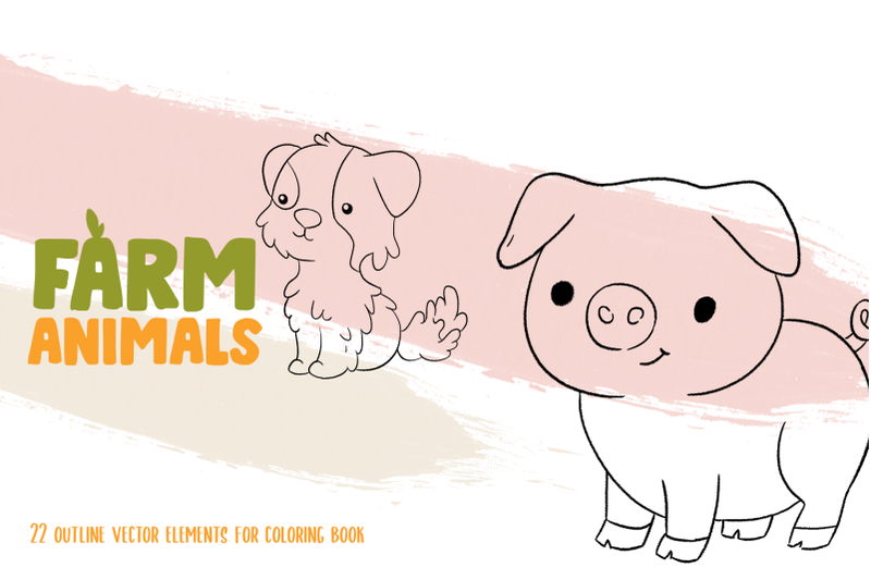 farm-animals-set