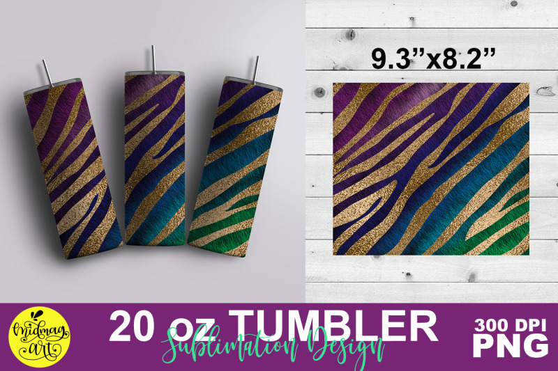 zebra-skin-tumbler-design-png