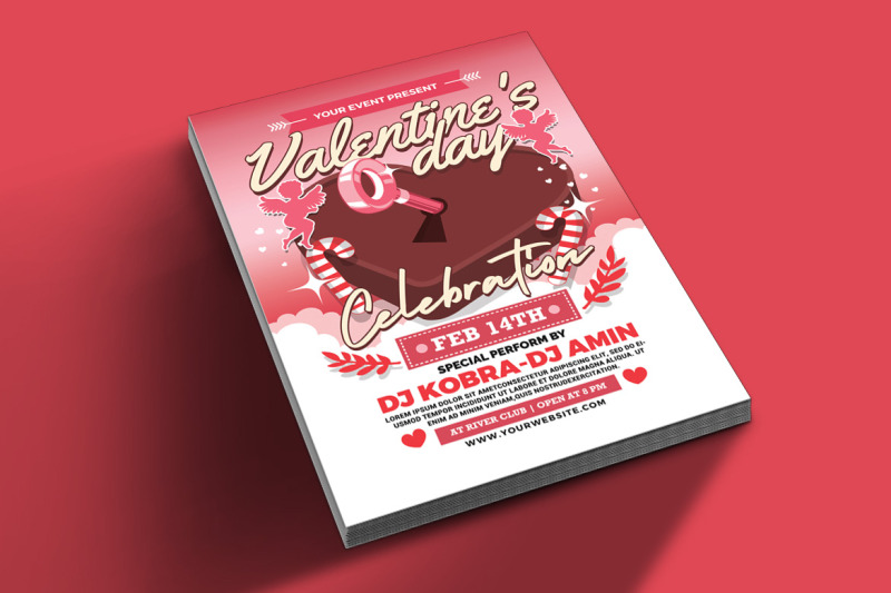 valentine-day-celebration-flyer