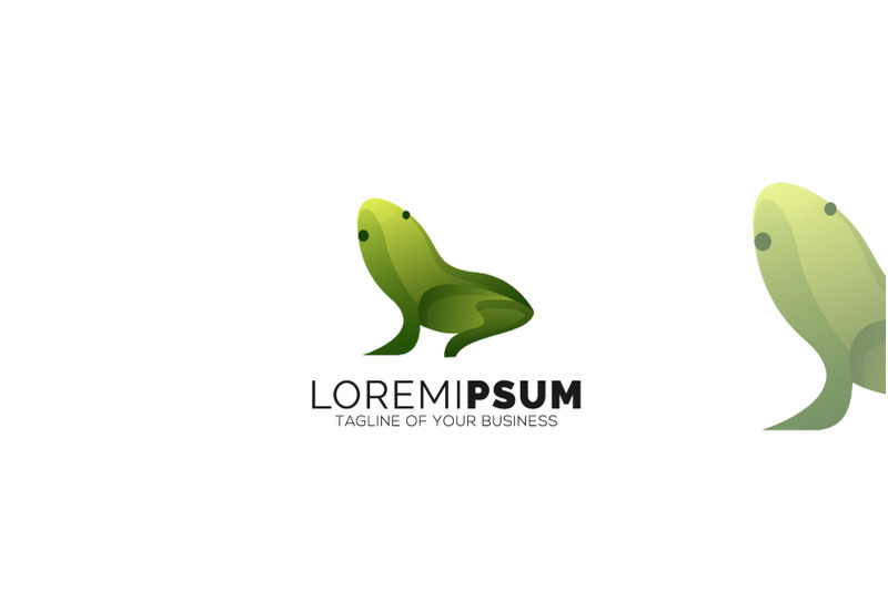 green-frog-colorful-design-logo-illustration