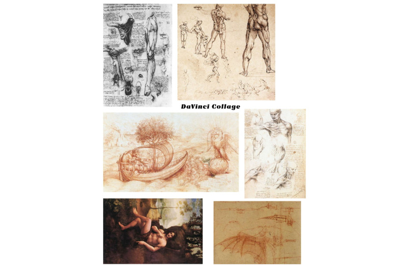 6-davinci-college-sheets-for-scrapbooking-arts-and-crafts