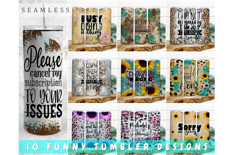 funny-tumbler-sublimation-designs-bundle-20-oz-skinny-tumbler-funny
