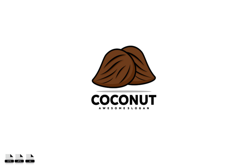 brown-coconut-design-icon-template-for-your-business