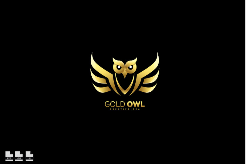 premium-owl-logo-luxury-color-design-template