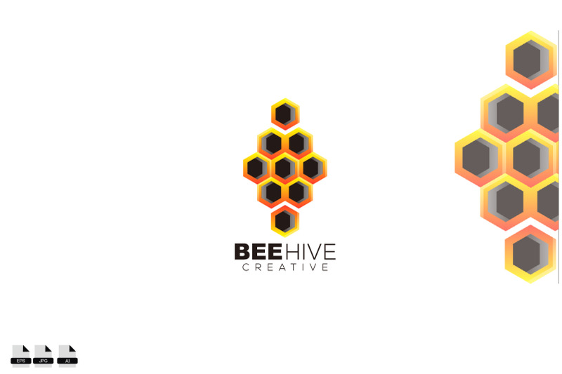 bee-hive-design-illustration-template-art