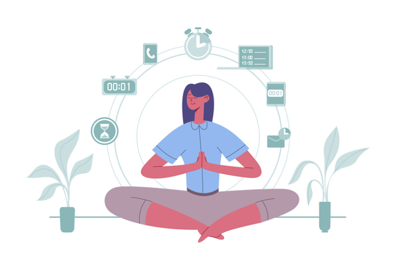 meditation-lotus-position-woman-work-and-rest-balance-female-employee