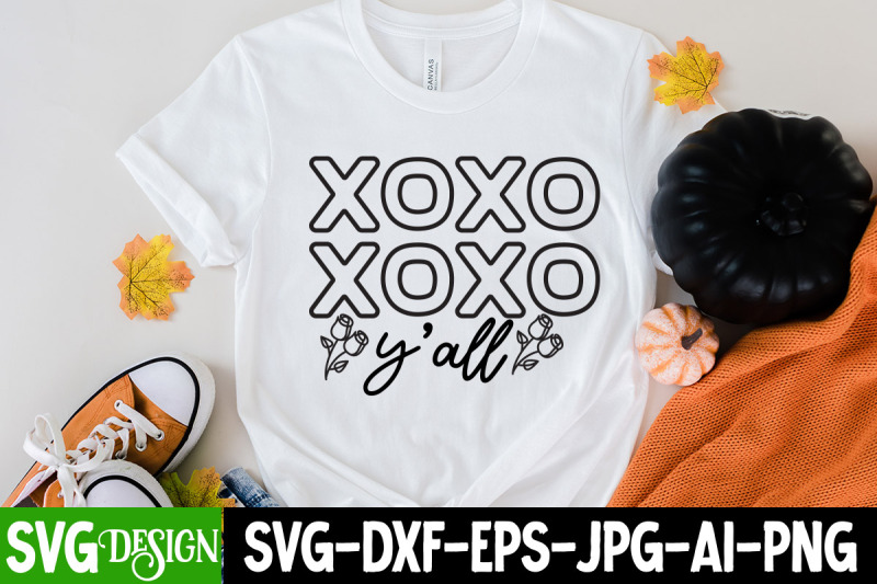 xoxo-y-all-t-shirt-design