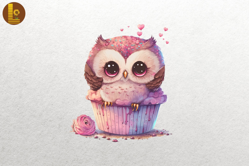 cute-baby-owl-loves-cupcake-valentine-2