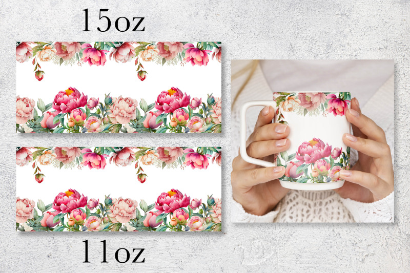 flower-mug-wrap-design-spring-mug-sublimation-full-wrap