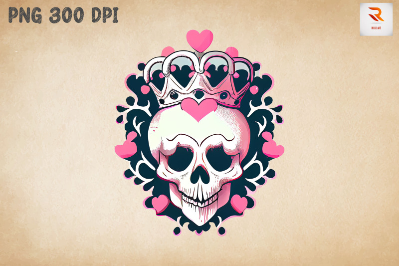 skull-amp-hearts-happy-valentine-039-s-day-4