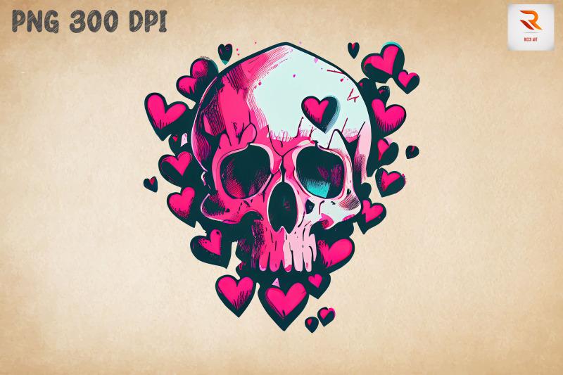 skull-amp-hearts-happy-valentine-039-s-day-5