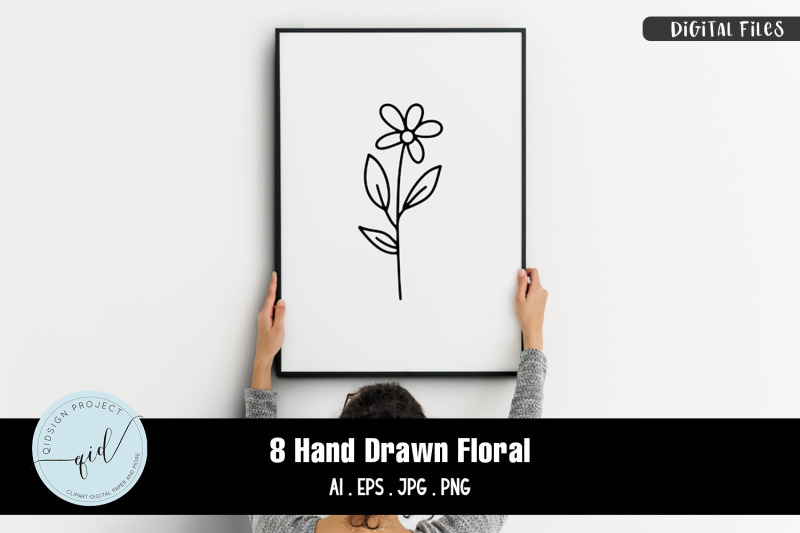 hand-drawn-floral-clipart-8-variations