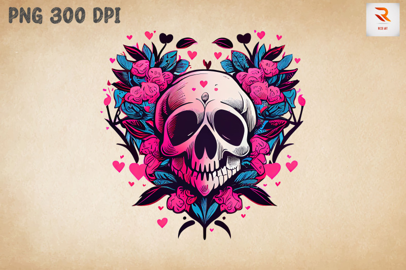 skull-amp-hearts-happy-valentine-039-s-day-11