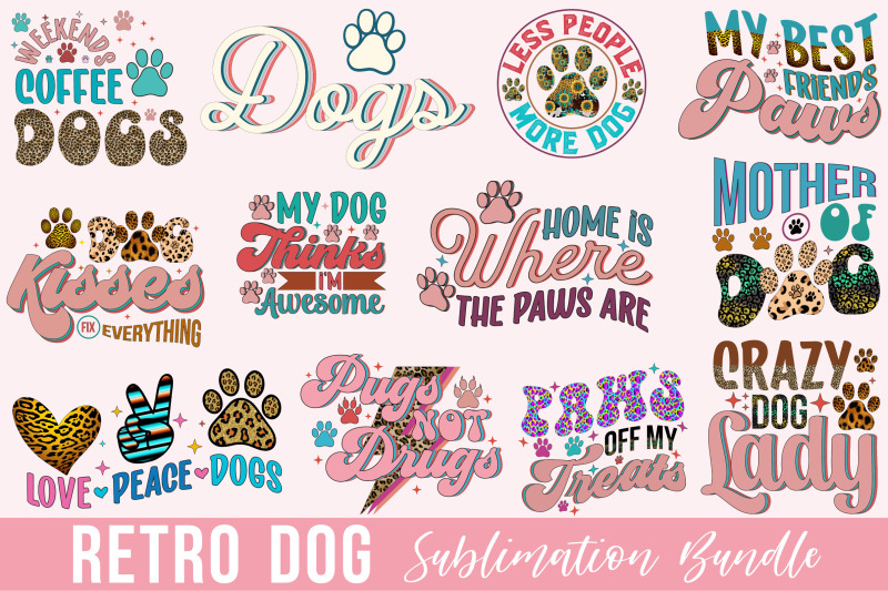 retro-dog-sublimation-bundle