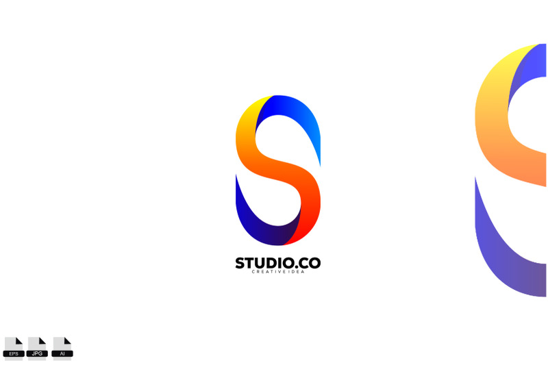 initial-s-logo-colorful-design-template