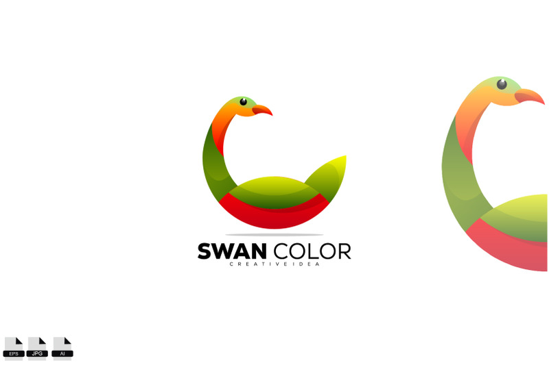 swan-colorful-logo-design-gradient-template-illustration