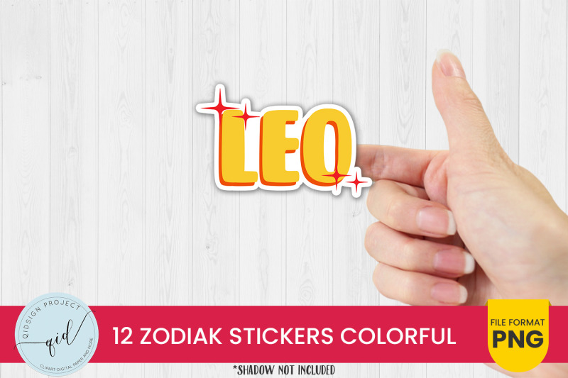 zodiak-stickers-colorful-12-variations