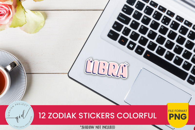 zodiak-stickers-colorful-12-variations