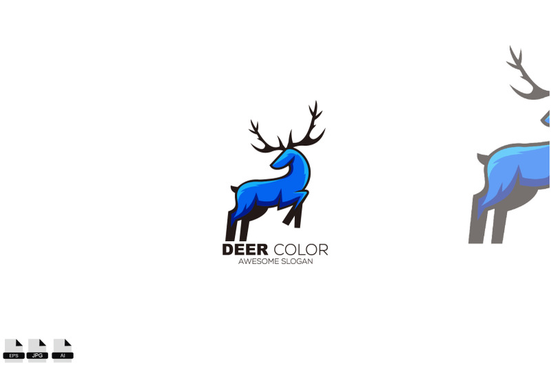 deer-jump-logo-illustration-design-mascot-colorful