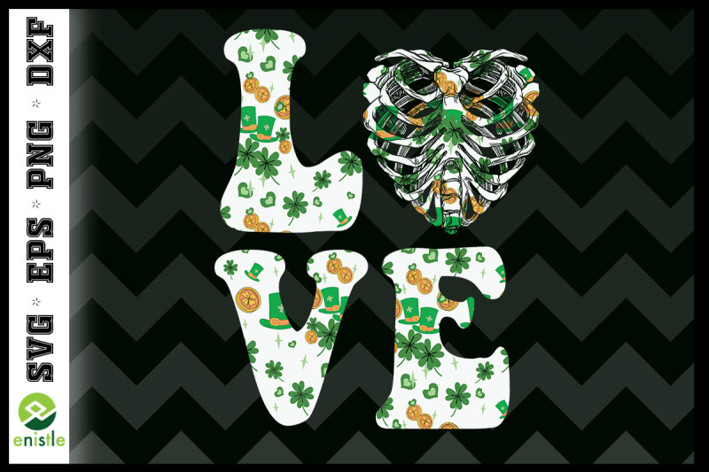 love-skeleton-st-patrick-day