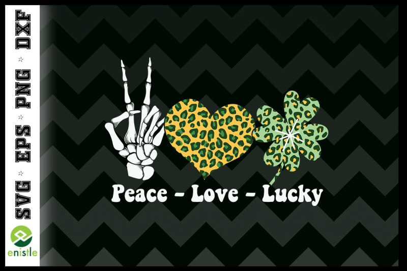 peace-love-lucky-skeleton-hand